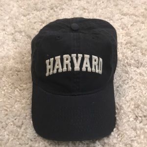Harvard navy blue hat